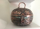 Antique Middle Eastern Brass  Very Unique Item