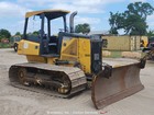 2014 John Deere 650k Lgp Crawler Dozer Drawbar Tractor Pat 6-way Blade Bidadoo