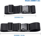 Add A Bag Luggage Strap Adjustable Suitcase Belt Straps Accessories For Connecti
