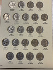 Jefferson Nickels Set 1962 - 2026 In Harris Coin Folders  Full Au 128 Coin Set