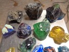 Glass Rock Slag Pretty Multi Colors 5 2 Lbs Uu28 Rocks Landscaping Aquarium