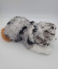Fao Schwarz Adopt A Pets Australian Shepherd Puppy Dog Black White Brown Plush