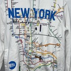 Mta Official Hoodie Nyc   New York City Subway Map Small