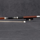D peccatte Copy Master Pernambuco Viola Bow Ebony Big Eye Frog Silver Parts Fast