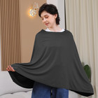 Nursing Cover For Breastfeeding  360  full Coverage Nursing Poncho  Rayon Soft  