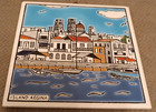 Vintage Handmade Greek Ceramic Tile 6x6 Seaport                              330