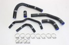  silicone   black   6pcs  Radiator Hose Set Type B For Z1000 sx z1100