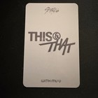 Stray Kids Leeknow This   That With Muu Pob Photocard