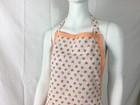 Full Apron Handmade Floral Design Back Tie Front Pockets One Size New