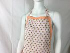 Full Kitchen Apron Handmade Floral Design Back Tie  Apron Front Pockets New