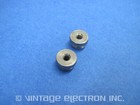  2  New Nickel Plated Solid Brass Knurled Thumb Nuts  6-32  0 375  D X 0 250  H 