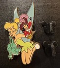 Disney Tinker Bell Captain Hook Tick-tock Puppet Pals Le 250 Pin Peter Pan