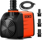 480gph Submersible Water Pump  Fountain Water Pump With 6ft Power Cord And 3    