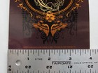 Evanescence Goth Frame Angel Logo Sticker  4x5   2006 C d Visionary  Rare 