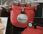 Mfr    921rd All American 1930 Cast Aluminum Tomatoe Red  Canner   21 5 Qt