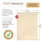 The Beadsmith Beading Mats Set     Double-sided Stringing Work Mats 3-pack 11 x   