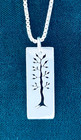 Handmade Sterling Silver Tree Of Life Pendant With Sterling Chain