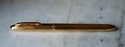 Sheaffer Crest Metal Fountain Pen - 18 Carat Solid Gold Nib