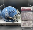 Warren Moon Signed Autographed Oilers Blue Mini Helmet Inscribed Hof 06 Tristar