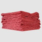Red Shop Towels 13x14 Pack Of 150 Cotton Industrial Cleaning Rags Mechanic Bulk