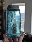 Ball Blue Quart 1858 Mason Fruit Jar