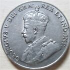 1929 Canada Five Cents Nickel Coin  Nice Grade 5-cents 5c  f714 