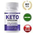 Keto Bhb 21000mg Pure Ketone Fat Burner Acv Weight Loss Diet Pills Ketosis Us