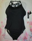 Leotard New Women s Xl Dance Ballet Gymnastics Jazz Black Strappy Halter