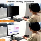  2 Pack  Mamol 32 Inch 16 9 Computer Privacy Screen Filter Anti Glare Removable 