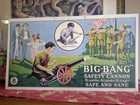 Vintage Old Big Bang Cannon Poster Reproduction American Flag Print 16     9 