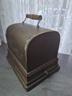 Antique Model A Edison Black Gem Phonograph With Case