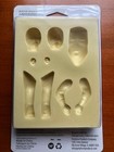 New Sculpey Flexible Push Mold Infant Apm72 Body Ears Arms Legs Face Awake sleep