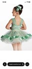 Weissman Ballet Tutu Costume Girls 6 6x Sage Green Dance Recital Dress 15175