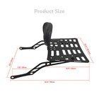 Luggage Trunk Bracket  passenger Backrest For Can Am Spyder F3 F3s F3t 2015-2025