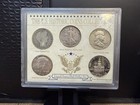U s  Historic Coins Collection Silver Half Dollar Set  Barber  Liberty  Frankli   