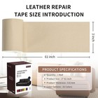 Leather Repair Patch Tape  Light Beige 3 X 61 3 X 61 Inches 