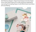 We R Memory Keepers Photo Corner Sequin Shape Paper Punch 2 -2 75 