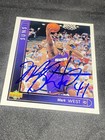 Mark West 1993-94 Upper Deck  80 Phoenix Suns Auto Autographed Signed Nba Card