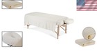 Flannel Massage Table Sheet Set Soft Cotton Fitted Top   Pillow Cover