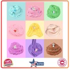 16 Pack Mini Butter Slime Kit Fruit Scented Stress Relief Sensory Toy For Kids