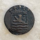 Vf - Netherlands Voc Colonial Us -  1790 -  1 Duit - Attractive Copper Coin W565