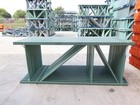 Interlake 10  X 48  Teardrop Pallet Racking Upright 3x3  Leg 23900lb Green