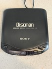 Vintage Sony Discman D-131 Portable Cd Player Mega Bass With Power Adapter