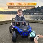 12v Kids Ride On Car Battery Power Electric Utv W remote Control Low high Speed