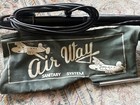 Vintage Antique Air-way Sanitary System Upright Vacuum Cleaner In Working Order