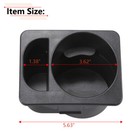 Center Console Insert Cup Holder For 1995-2000 Chevy Silverado Suburban Tahoe Us