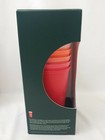 Starbucks 2019 Winter Holiday Christmas Reusable Hot Cups 6 Pack Lids Reds