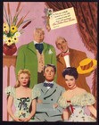1946 Movie Poster Print Two Sisters From Boston June Allyson Al Hirschfeld Art