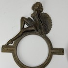 Antique Art Deco Decorative Brass Lady Model