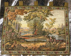 Vintage French Tapestry Wall Hanging Goblin Home Decor Tapestry  108 X 80 Cm